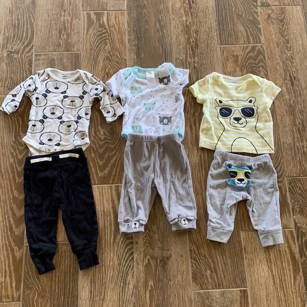 3 outfits